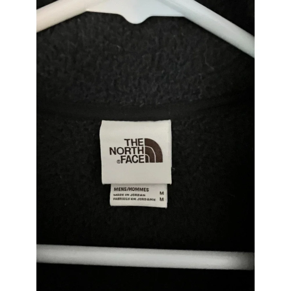 The North Face Men's Gordon Lyons‎ Vest Sweater Knit Fleece Full Zip M Gray